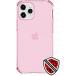 Coque renforc&eacute;e iPhone 12 / 12 Pro Spectrum Clear 3m Transparente Rose Clair