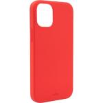 Coque iPhone 12 / 12 Pro Icon Silicone Rouge