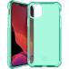 Coque renforc&eacute;e iPhone 12 / 12 Pro Spectrum Clear 3m Transparente Verte