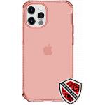 Coque renforc&eacute;e iPhone 12 Pro Max Spectrum Clear 3m Transparente Corail