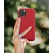 Coque iPhone 12 / 12 Pro Natura Eco-con&ccedil;ue Rouge