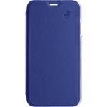 Folio iPhone 12 / 12 Pro Premium dos Crystal Cuir Bleu