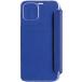 Folio iPhone 12 / 12 Pro Premium dos Crystal Cuir Bleu
