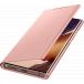 Folio Samsung G Note 20 Ultra LED View Cover Or Rose Samsung