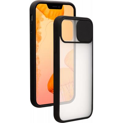 iPhone 12 mini Case Slide + Sliding cover for camera Black Contour