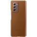 Coque Samsung Galaxy Z Fold 2 Premium Cuir Marron