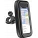 Support 2 roues Housse étanche Maintien clip ajustable Noir