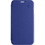Folio iPhone 12 Pro Max en Cuir Premium dos Crystal Bleu Beetlecase