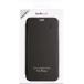 iPhone 12 Pro Max Premium Crystal back Leather Folio Black Beetlecase