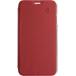 Folio iPhone 12 Pro Max Premium dos Crystal Cuir Rouge