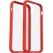Coque renforcée iPhone 12 mini React Transparente Contour Rouge