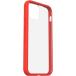 Coque renforcée iPhone 12 mini React Transparente Contour Rouge