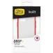 Coque renforcée iPhone 12 mini React Transparente Contour Rouge