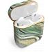 Coque AirPods Cosmic Green Swirl