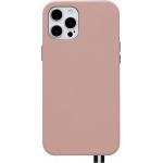 Coque iPhone 12 / 12 Pro Elys&eacute;e Cuir Rose