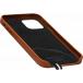 Coque iPhone 12 mini Louvre Cuir Cognac
