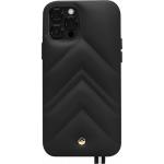 Coque iPhone 12 / 12 Pro Louvre Cuir Noire