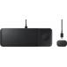 Station de charge sans fil 9W Qi 3 zones Smartphone + Truewireless + G Watch + Chargeur Noir
