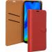 Etui Folio Wallet Huawei P Smart 2021 Rouge - Fermeture avec languette aimantée Bigben