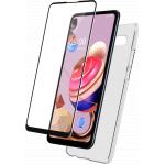Pack 2 en 1 Coque LG K51S Souple Transparente + Prot&egrave;ge &eacute;cran 2.5D