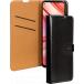 Xiaomi Redmi Note 9T Wallet Folio Case Black - Closure with magnetic tab Bigben