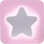 Bluetooth® Speaker Neon Luminous + Night light Pink Star M