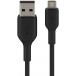 Câble BOOST↑CHARGE™ USB A / microUSB 2.1A 1m FastCharge 10.5W Noir