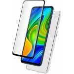 Pack 2 en 1 Coque Xiaomi Redmi Note 9T Souple Transparente + Prot&egrave;ge &eacute;cran 2.5D