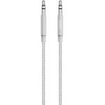 Jack 3.5mm to Jack 3.5mm Cable 1,2m Silver Belkin