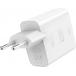 32W (12+20W) dual USB A+C PD Power Delivery Wall Charger White Puro