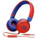 Casque Jack 3.5mm JR310 pour enfants avec Micro Supra-auriculaire Rouge
