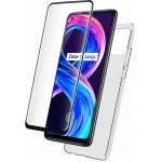Pack 2 en 1 Coque RealMe 8 Pro 4G Souple Transparente + Prot&egrave;ge &eacute;cran 2.5D
