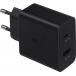 Chargeur USB A + USB C 50W (15+35W) Power Delivery Noir
