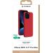 Coque iPhone 13 Pro Max Silicone SoftTouch Rouge Bigben