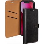 Folio iPhone 13 Wallet Fermeture aimant&eacute;e Fonction Stand Noir - Circuit court europ&eacute;en