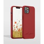 Coque iPhone 13 Natura Eco-con&ccedil;ue Rouge