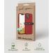Coque iPhone 13 Natura Eco-conçue Rouge