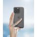 Coque iPhone 13 Pro Max Infinia Eco-con&ccedil;ue Transparente - Certifi&eacute; GRS