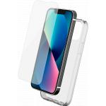 2 in 1 Pack iPhone 13 mini Case Soft Transparent + Screen protector