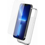 Pack 2 en 1 Coque iPhone 13 Pro Max Souple Transparente + Protège écran