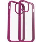 Coque renforcée iPhone 13 mini React Transparente Contour Rose