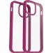 Coque renforcée iPhone 13 mini React Transparente Contour Rose