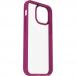 Coque renforcée iPhone 13 mini React Transparente Contour Rose