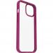 Coque renforc&eacute;e iPhone 13 React Transparente Contour Rose