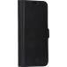Folio Coque Magnétique iPhone 13 Lynge Cuir Fonction Stand Noir
