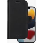 iPhone 13 Pro Coque Magnétique Folio Lynge Leather Video Stand function Black