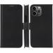 Folio Coque Magnétique iPhone 13 Pro Lynge Cuir Fonction Stand Noir
