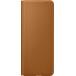 Folio Samsung Galaxy Z Fold 3 Premium Cuir Marron