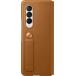 Folio Samsung Galaxy Z Fold 3 Premium Cuir Marron