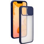 Coque iPhone 13 mini Slide Contour Bleu Bigben